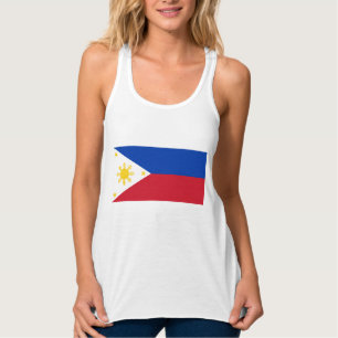 Flagge der Philippinen Tank Top