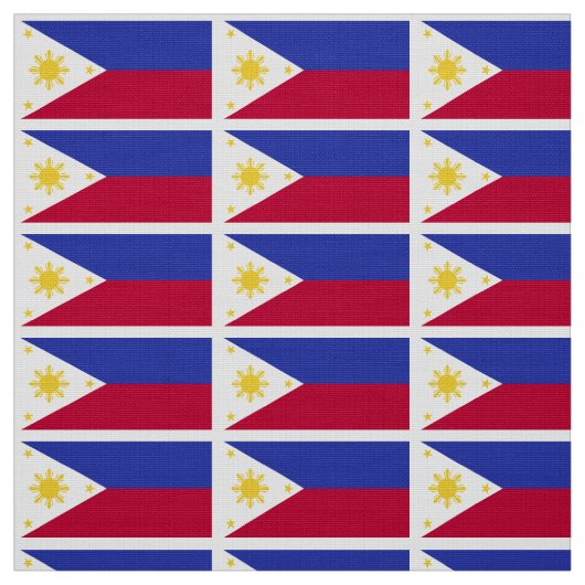 Flagge der Phillipinen Stoff (Muster)
