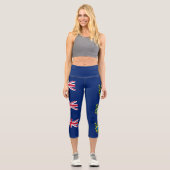 Flagge der Pitcairn-Inseln Capri Leggings (Vorderseite)