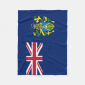Flagge der Pitcairn-Inseln Fleecedecke (Vorderseite)