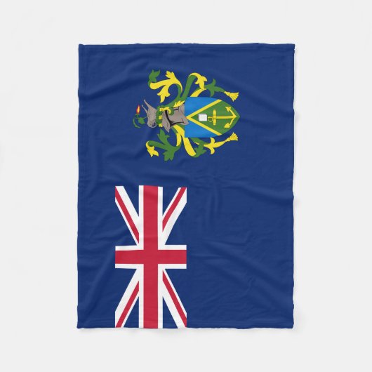 Flagge der Pitcairn-Inseln Fleecedecke (Vorderseite)