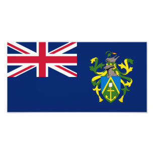 Flagge der Pitcairn-Inseln Fotodruck