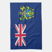 Flagge der Pitcairn-Inseln Geschirrtuch (Vertikal)