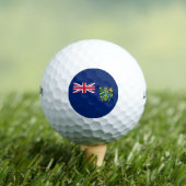 Flagge der Pitcairn-Inseln Golfball (Insitu T-Shirt)