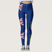 Flagge der Pitcairn-Inseln Leggings (Vorderseite)