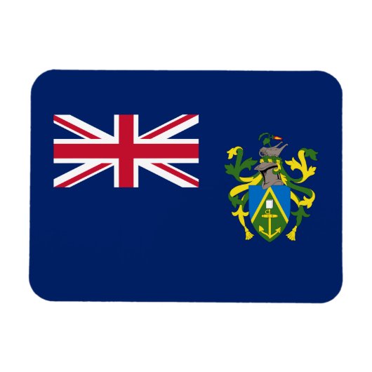 Flagge der Pitcairn-Inseln Magnet (Horizontal)