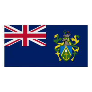 Flagge der Pitcairn-Inseln Poster