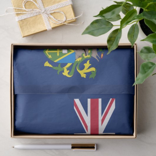 Flagge der Pitcairn-Inseln Seidenpapier (Geschenk)