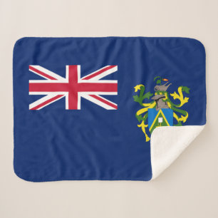 Flagge der Pitcairn-Inseln Sherpadecke