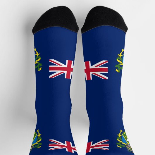 Flagge der Pitcairn-Inseln Socken (Oben)
