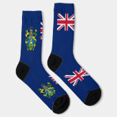 Flagge der Pitcairn-Inseln Socken (Rechts)
