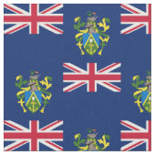 Flagge der Pitcairn-Inseln Stoff (Nahaufnahme)