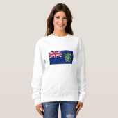 Flagge der Pitcairn-Inseln Sweatshirt (Vorne ganz)