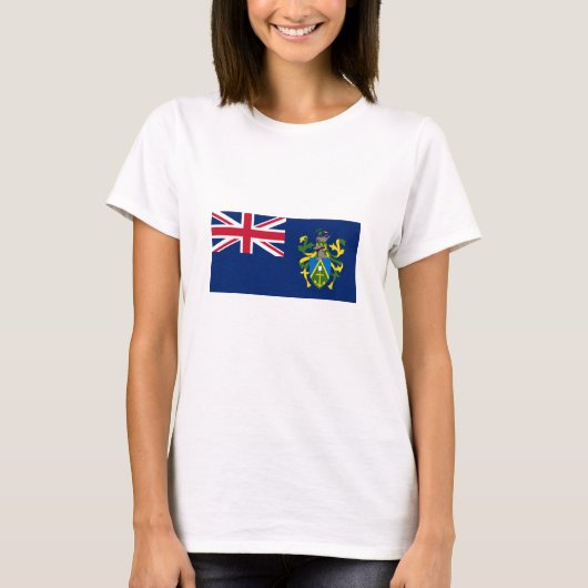 Flagge der Pitcairn-Inseln T-Shirt (Vorderseite)