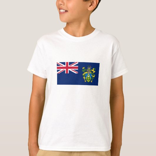 Flagge der Pitcairn-Inseln T-Shirt (Vorderseite)