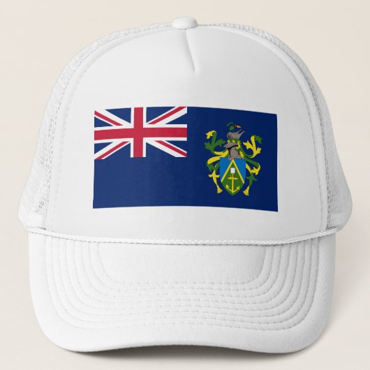 Flagge der Pitcairn-Inseln Truckerkappe (Vorderseite)