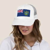 Flagge der Pitcairn-Inseln Truckerkappe (Beispiel)