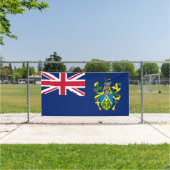 Flagge der Pitcairninseln Banner (Insitu)