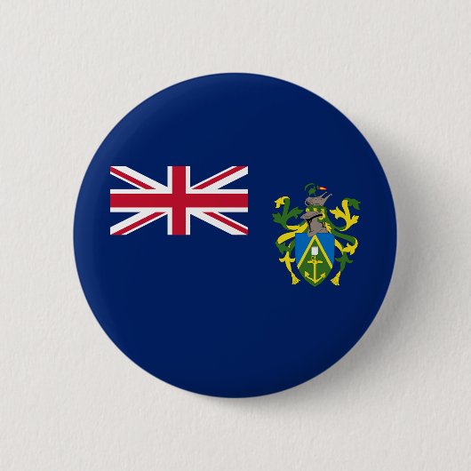 Flagge der Pitcairninseln Button (Vorderseite)