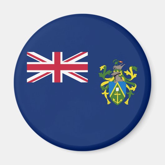 Flagge der Pitcairninseln Magnet (Vorne)