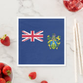 Flagge der Pitcairninseln Serviette (Beispiel)