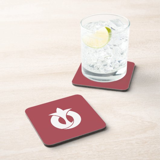 Flagge der Präfektur Aichi, Japan Getränkeuntersetzer (Rechte Seite)