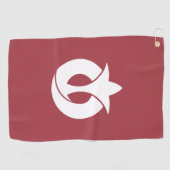 Flagge der Präfektur Aichi, Japan Golfhandtuch (Horizontal)