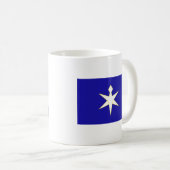 Flagge der Präfektur Chiba, Japan Kaffeetasse (VorderseiteRechts)