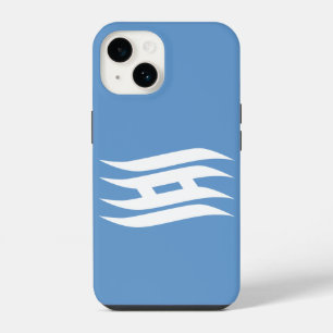 Flagge der Präfektur Hyogo, Japan iPhone 14 Hülle