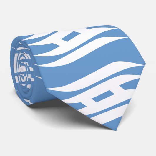 Flagge der Präfektur Hyogo, Japan Krawatte (Gerollt)