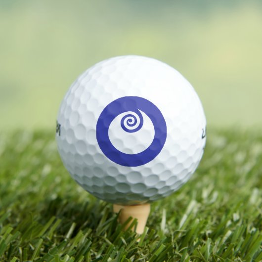 Flagge der Präfektur Ibaraki, Japan Golfball (Insitu T-Shirt)