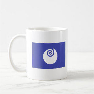 Flagge der Präfektur Ibaraki, Japan Kaffeetasse