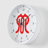 Flagge der Präfektur Kanagawa, Japan Uhr (Winkel)