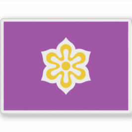 Flagge der Präfektur Kyoto, Japan Aufkleber