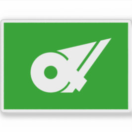 Flagge der Präfektur Mie, Japan Aufkleber