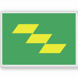 Flagge der Präfektur Miyazaki, Japan Aufkleber