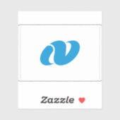 Flagge der Präfektur Nagasaki, Japan Aufkleber (Blatt)