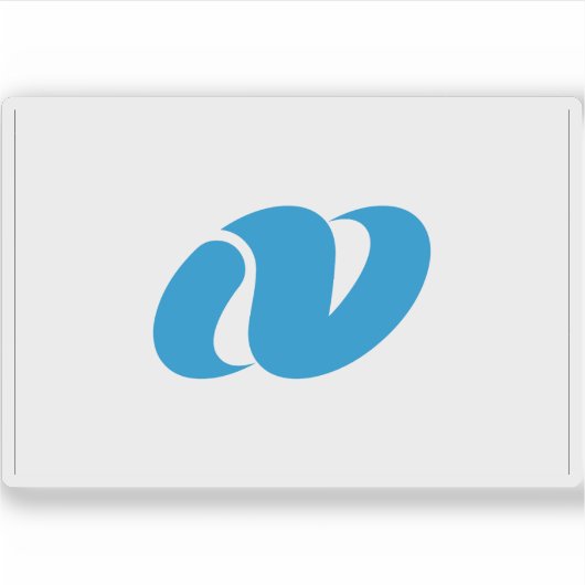 Flagge der Präfektur Nagasaki, Japan Aufkleber (Vorderseite)