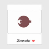 Flagge der Präfektur Nara, Japan Aufkleber (Blatt)