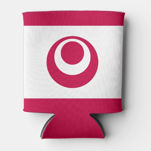 Flagge der Präfektur Okinawa, Japan Dosenkühler (Vorderseite)