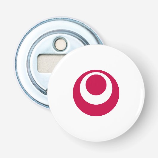 Flagge der Präfektur Okinawa, Japan Flaschenöffner (Vorderseite)