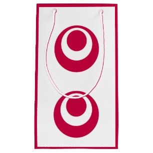 Flagge der Präfektur Okinawa, Japan Kleine Geschenktüte