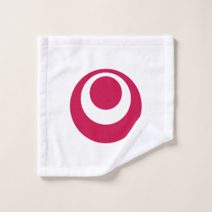 Flagge der Präfektur Okinawa, Japan Waschlappen