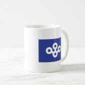 Flagge der Präfektur Osaka, Japan Kaffeetasse (VorderseiteRechts)
