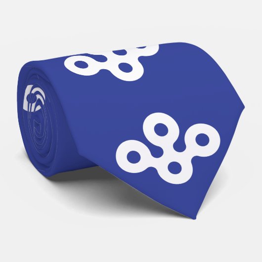 Flagge der Präfektur Osaka, Japan Krawatte (Gerollt)