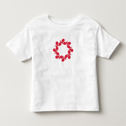 Flagge der Präfektur Saitama, Japan Kleinkind T-shirt (Vorderseite)