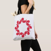 Flagge der Präfektur Saitama, Japan Tasche (Von Nahem)