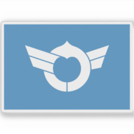 Flagge der Präfektur Shiga, Japan Aufkleber