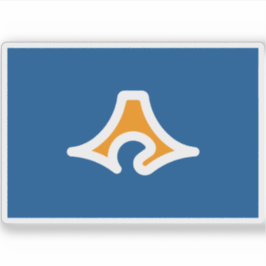 Flagge der Präfektur Shizuoka, Japan Aufkleber