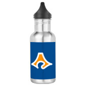 Flagge der Präfektur Shizuoka, Japan Edelstahlflasche (Links)